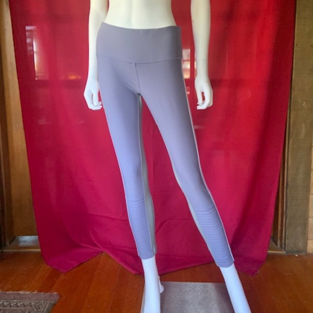 Lavender  RIBBED MPG Workout Leggings